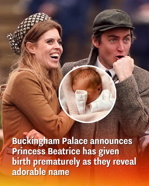 Buckingham Palace announces Princess Beatrice has given birth prematurely as they reveal adorable name!